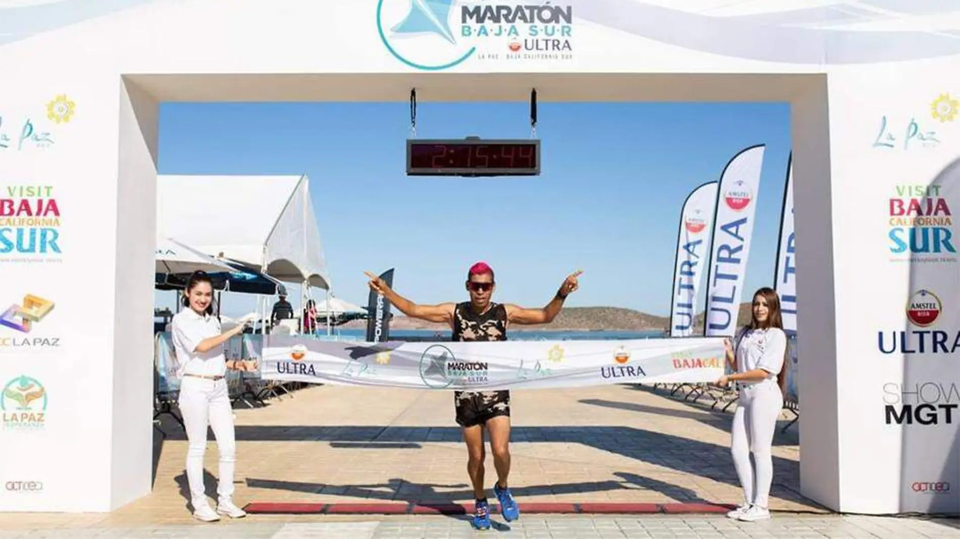 sudcaliforniano Horacio Lopez Gonzalez maraton